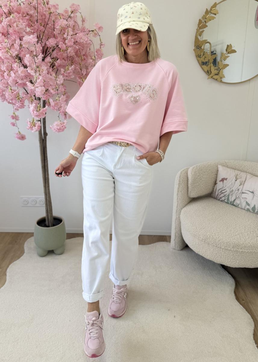 Sweat bisous rose