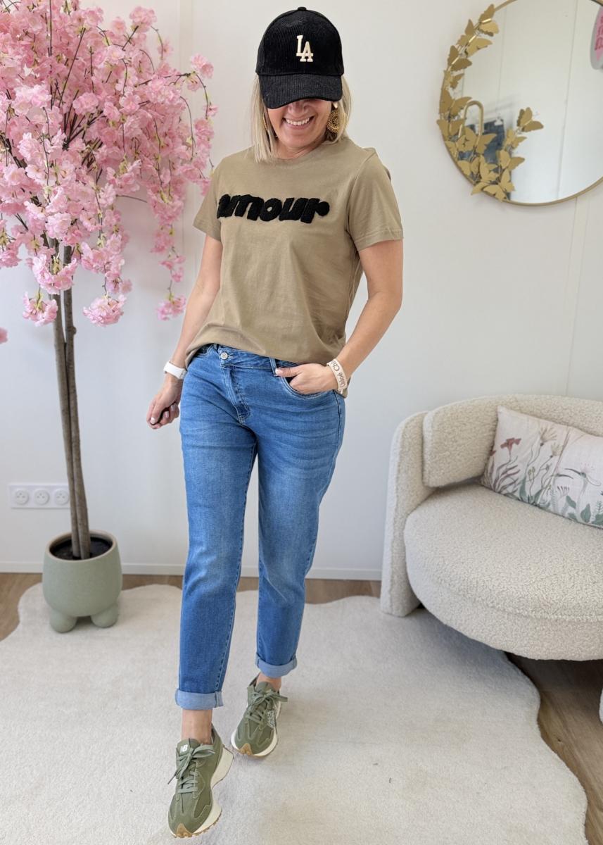 Tee shirt Nina kaki