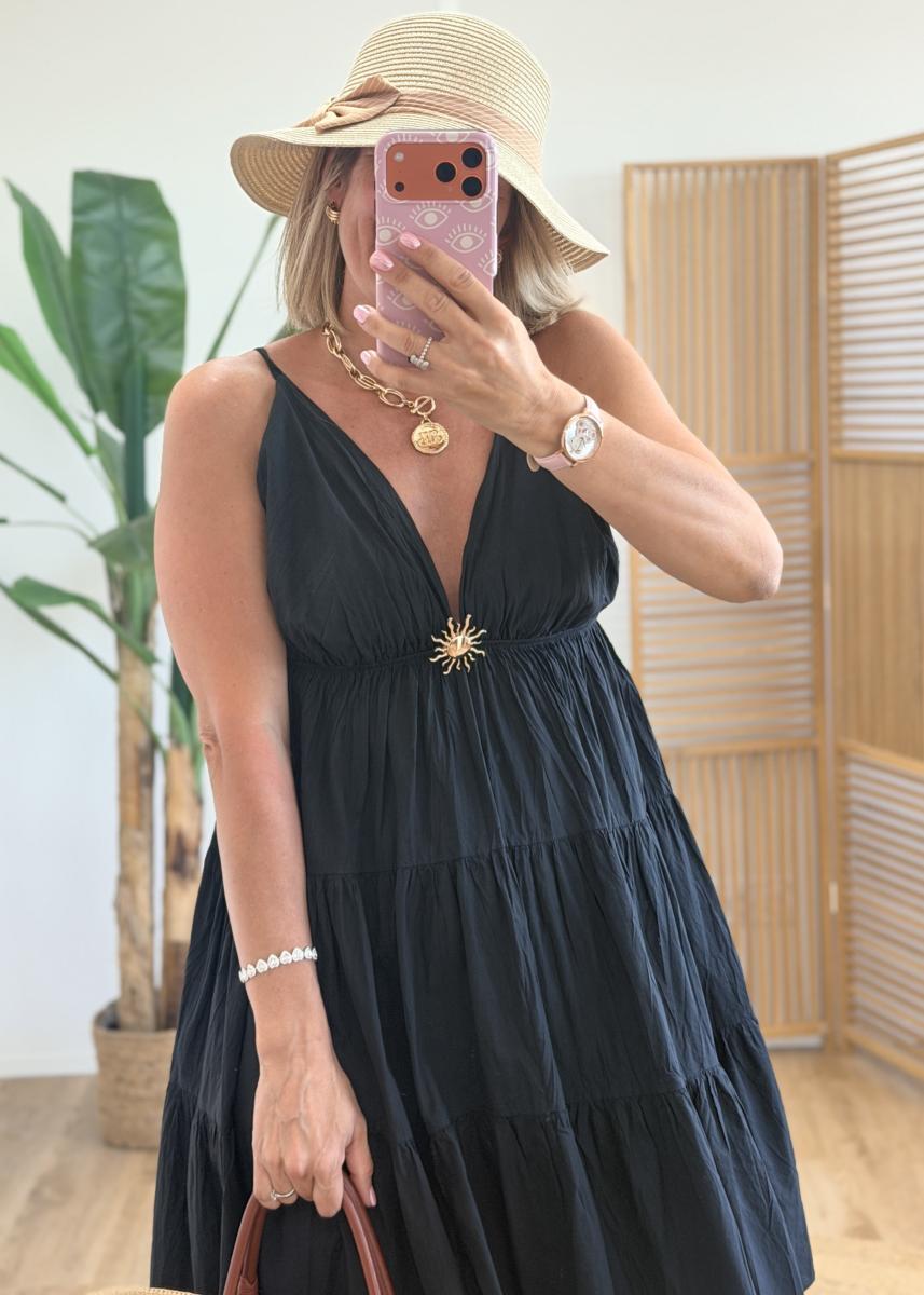 Robe Soledad noir