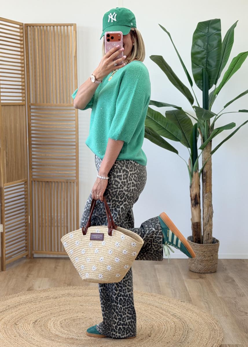 Pull Garance vert