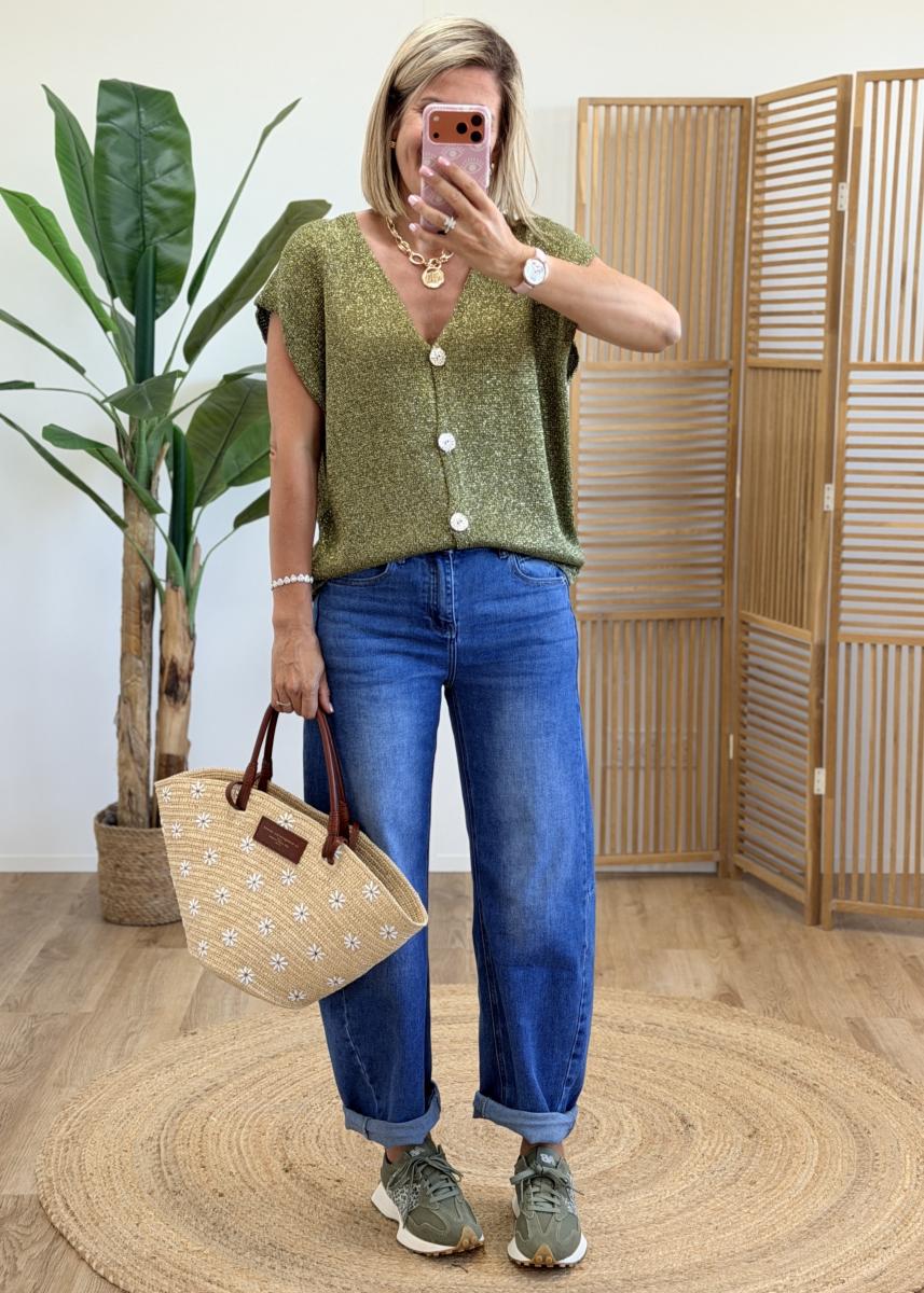 Gilet Laurie kaki