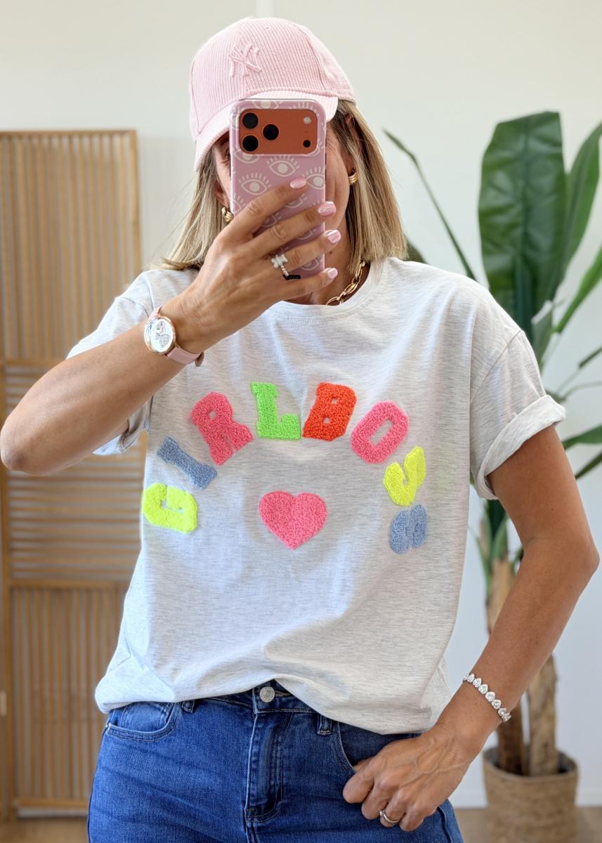 Tee shirt girl boss