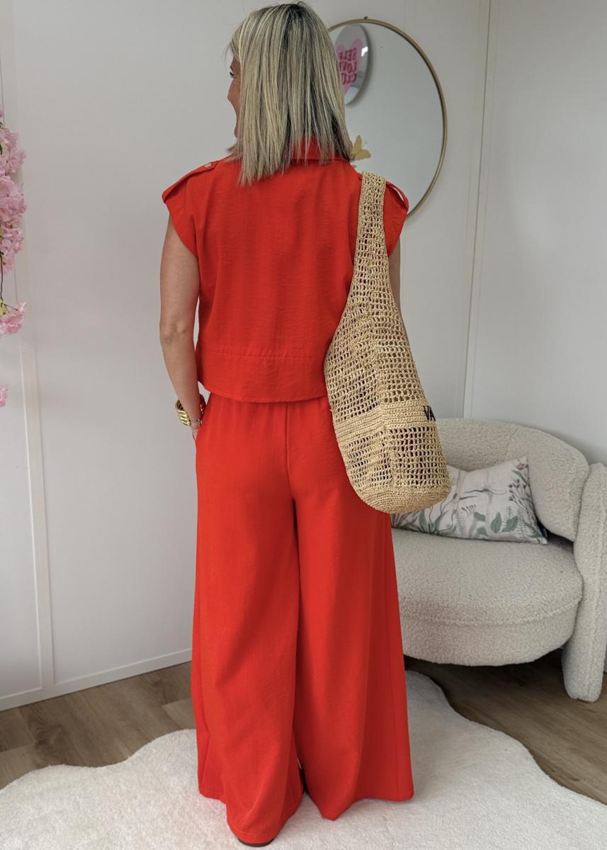 Ensemble Charline rouge