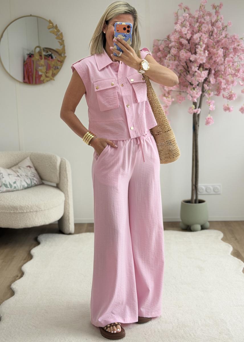 Ensemble Charline rose