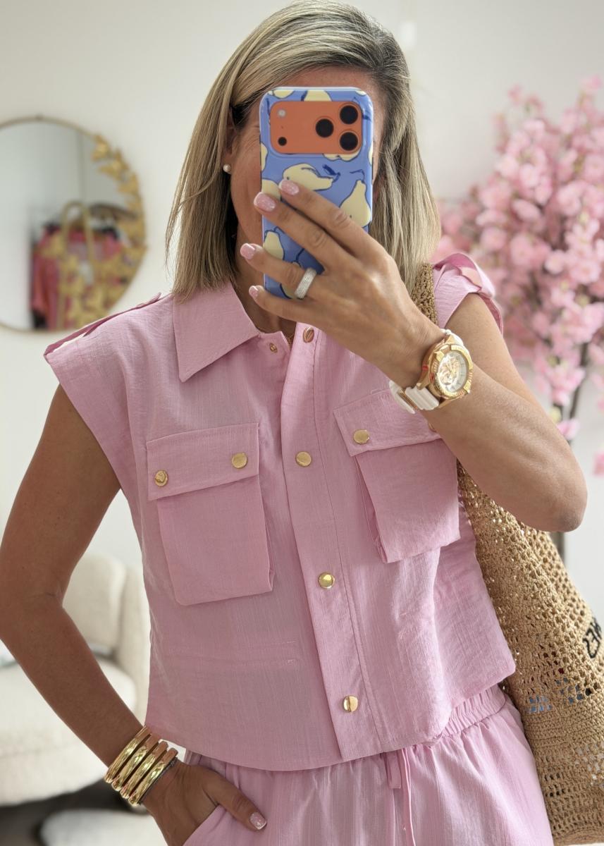 Ensemble Charline rose