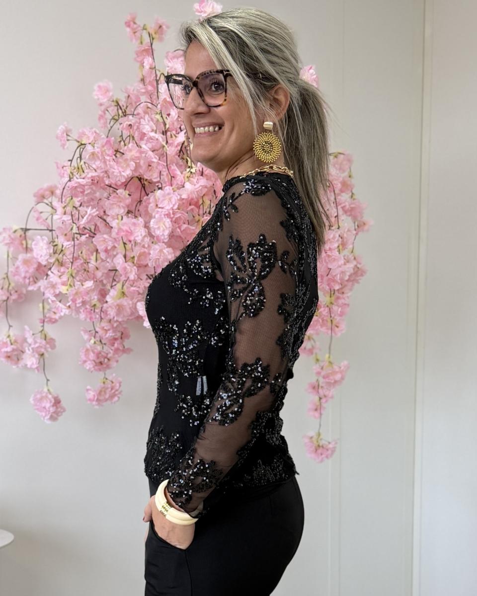 Top Anastasia noir (du 34 au 38-40)