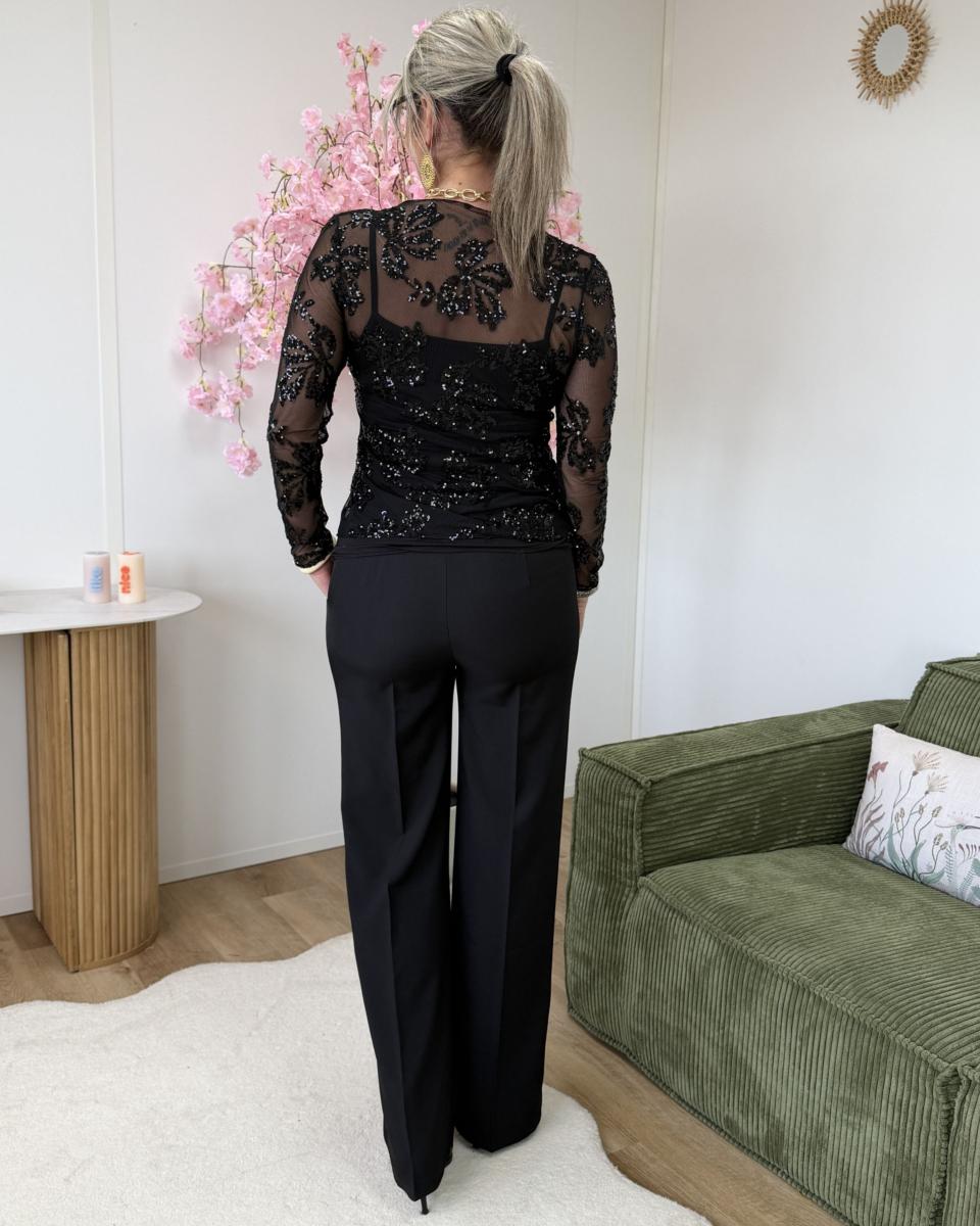Top Anastasia noir (du 34 au 38-40)