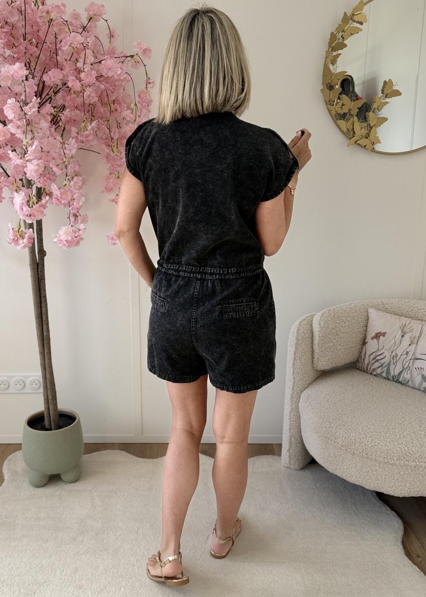 Combi short Nolwenn noir