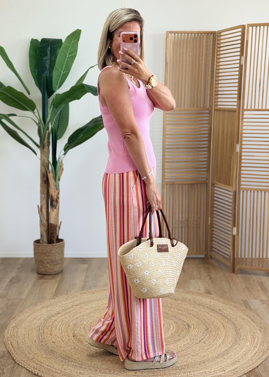Pantalon en viscose