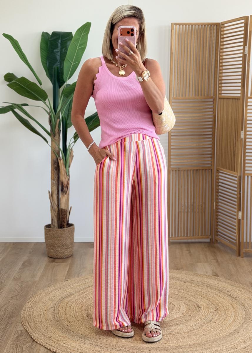 Pantalon en viscose
