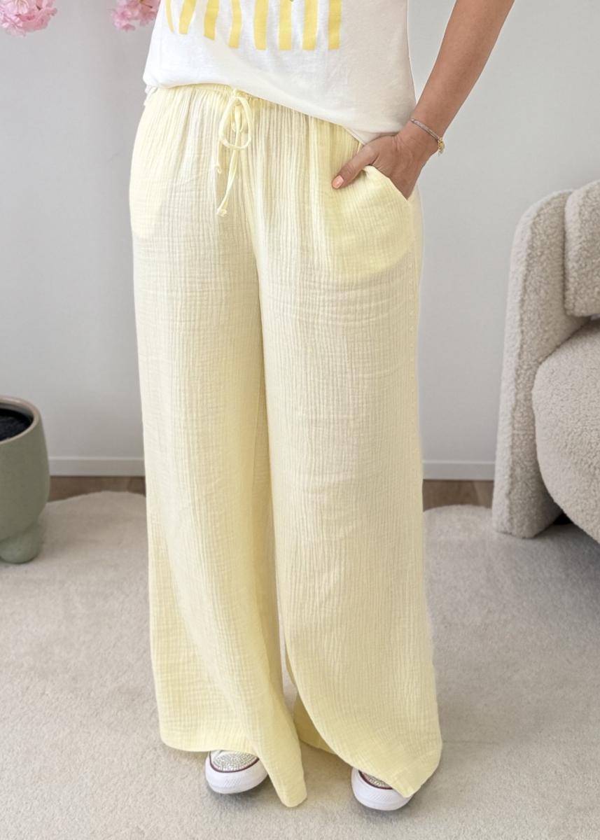 Pantalon Coleen jaune