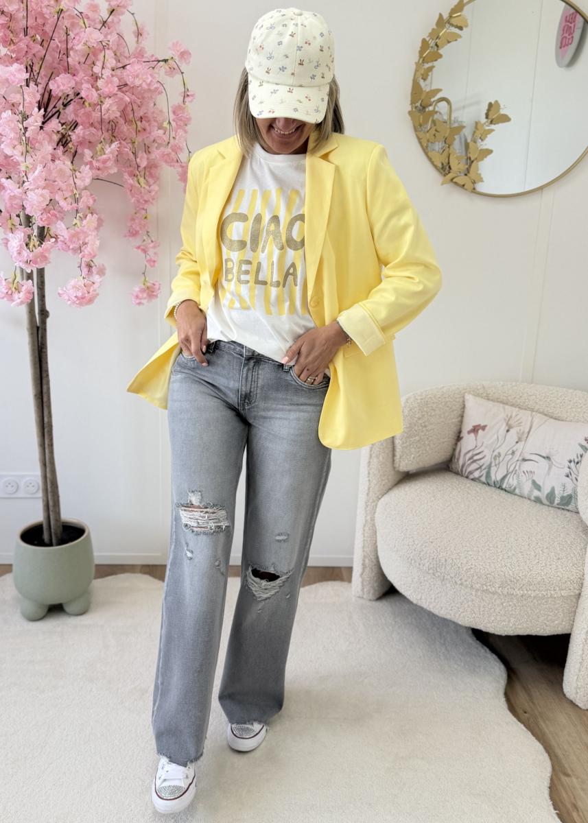 T shirt Bella jaune