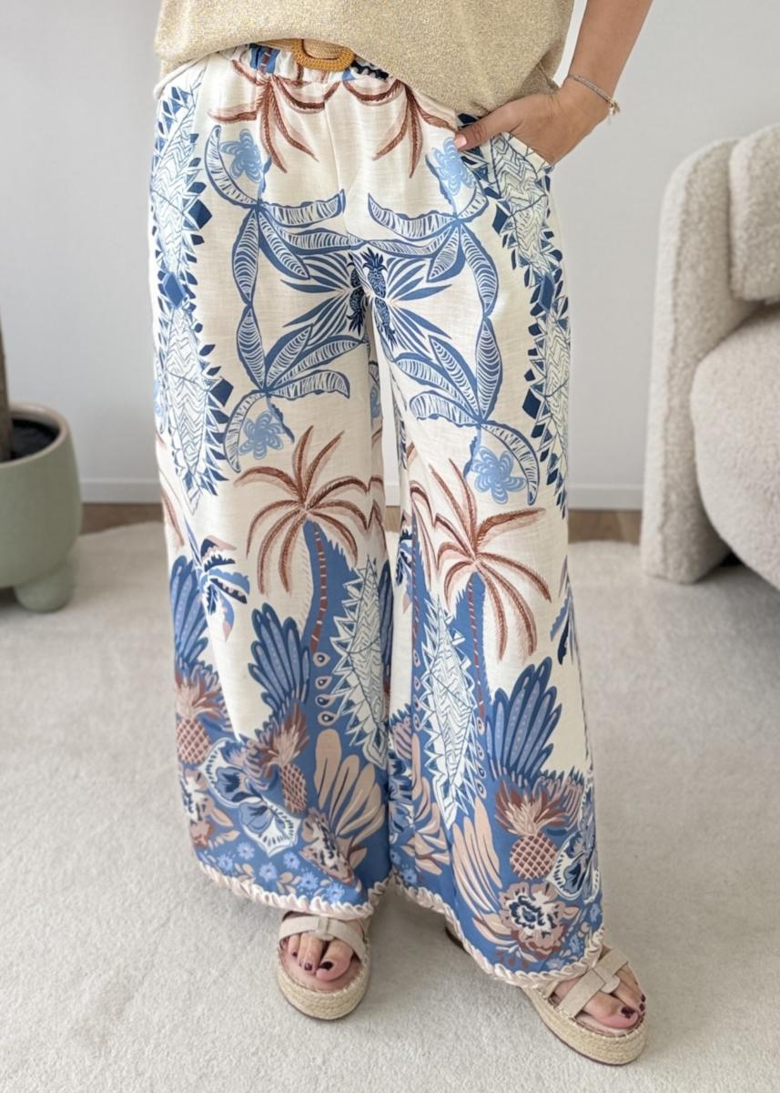 Pantalon Raja bleu