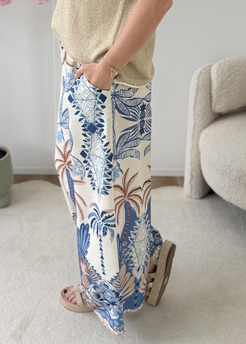 Pantalon Raja bleu