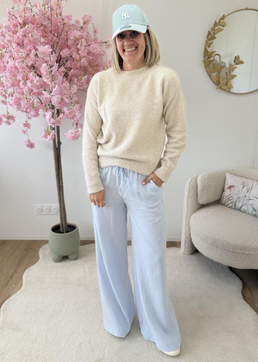 Pantalon Coleen ciel