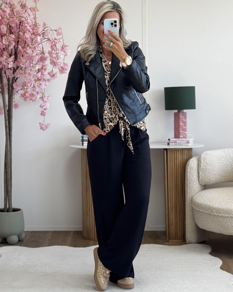 Pantalon Paula noir léo