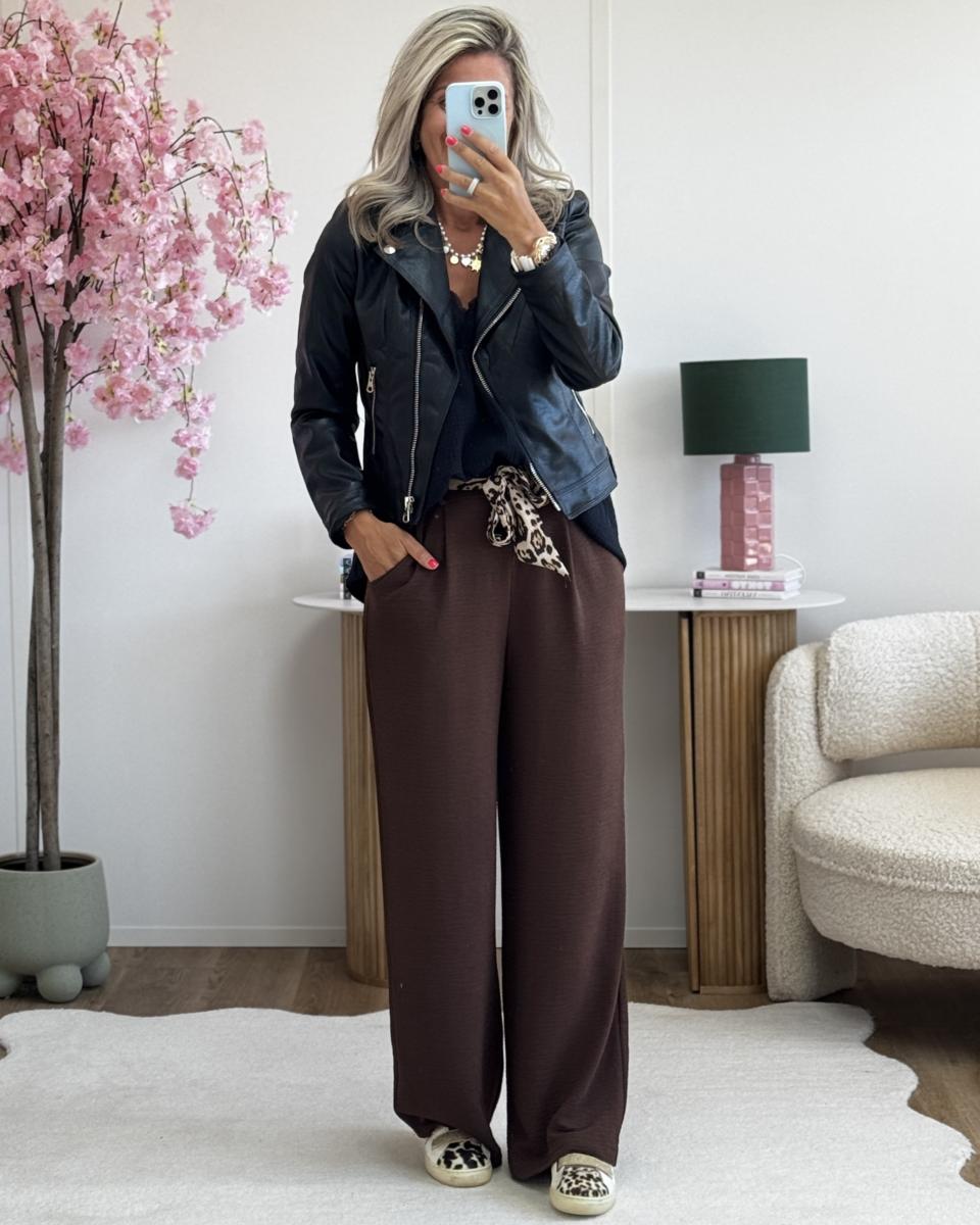 Pantalon Paula chocolat
