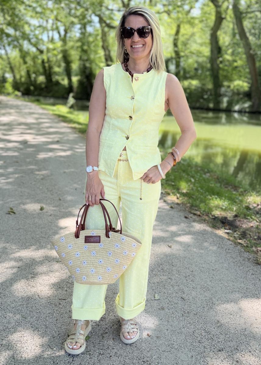 Ensemble Maddie jaune