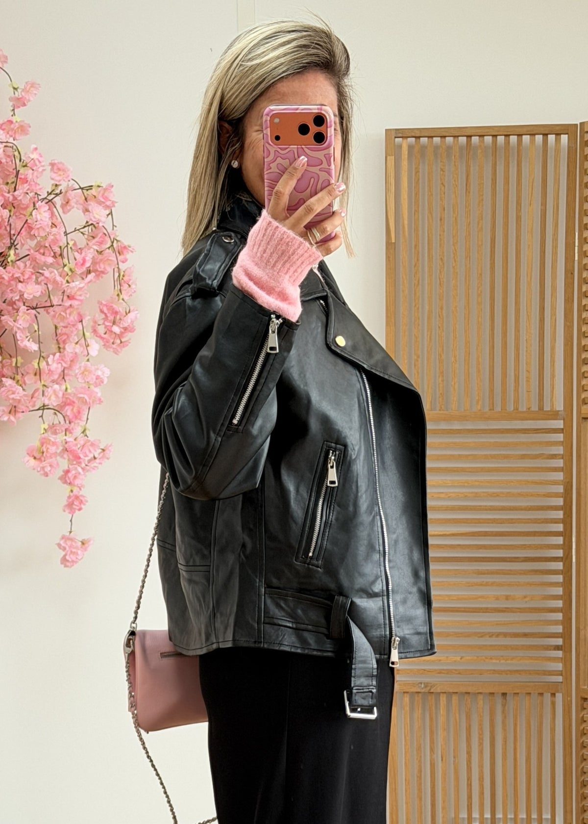 Perfecto oversize ceinturé
