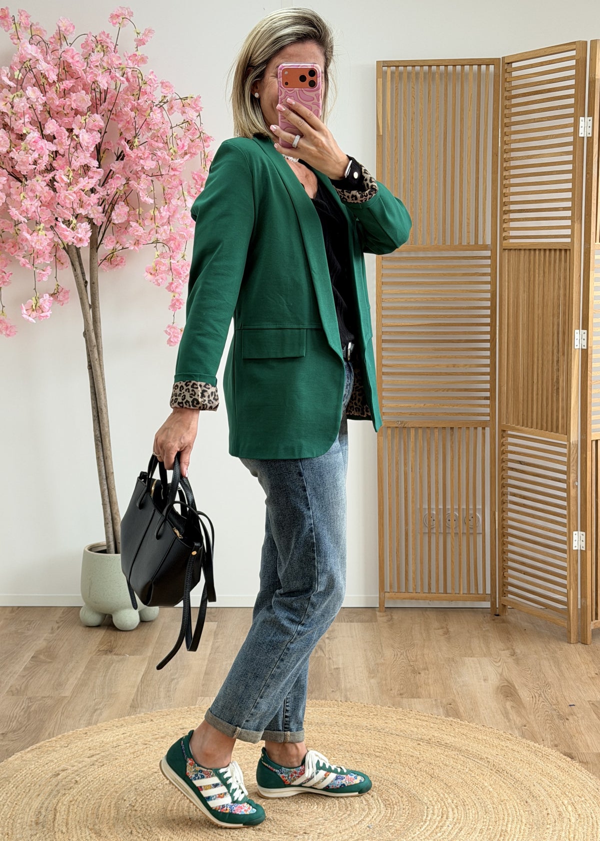 Blazer intérieur léopard – Made in Italy