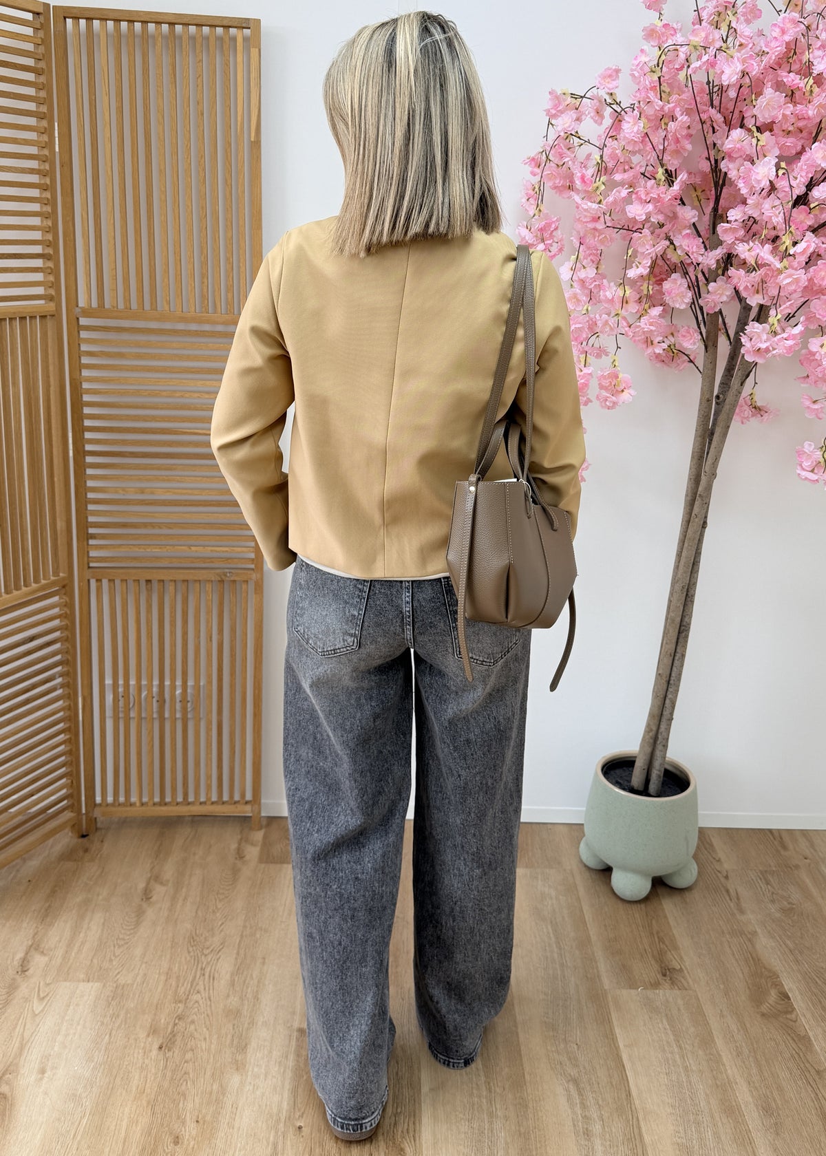 Veste boutons mandarin