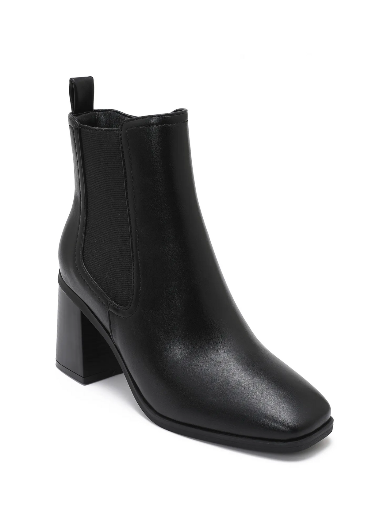 Bottines noires à plateforme 8,5 cm – Zip intérieur