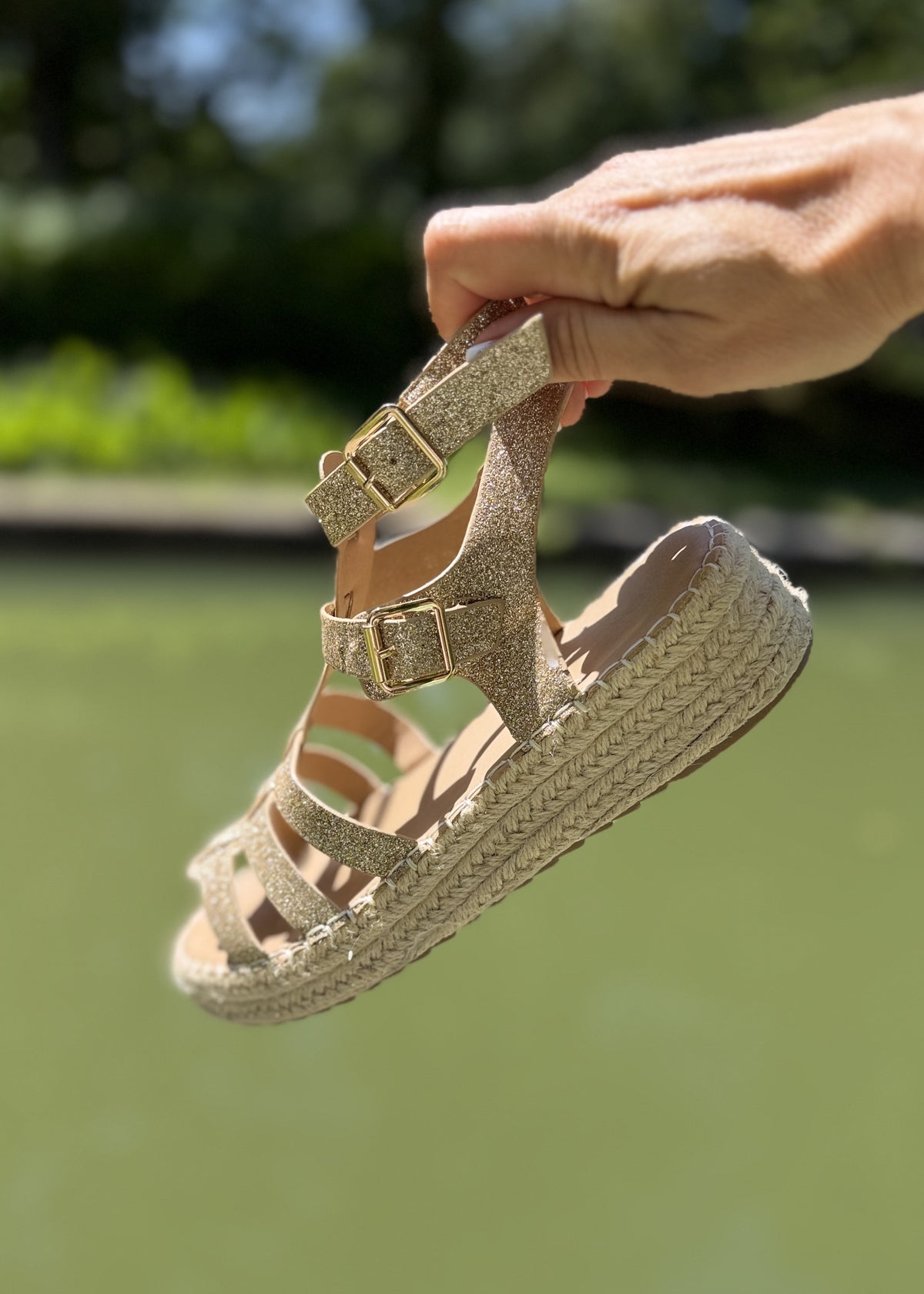 Espadrilles pailletées