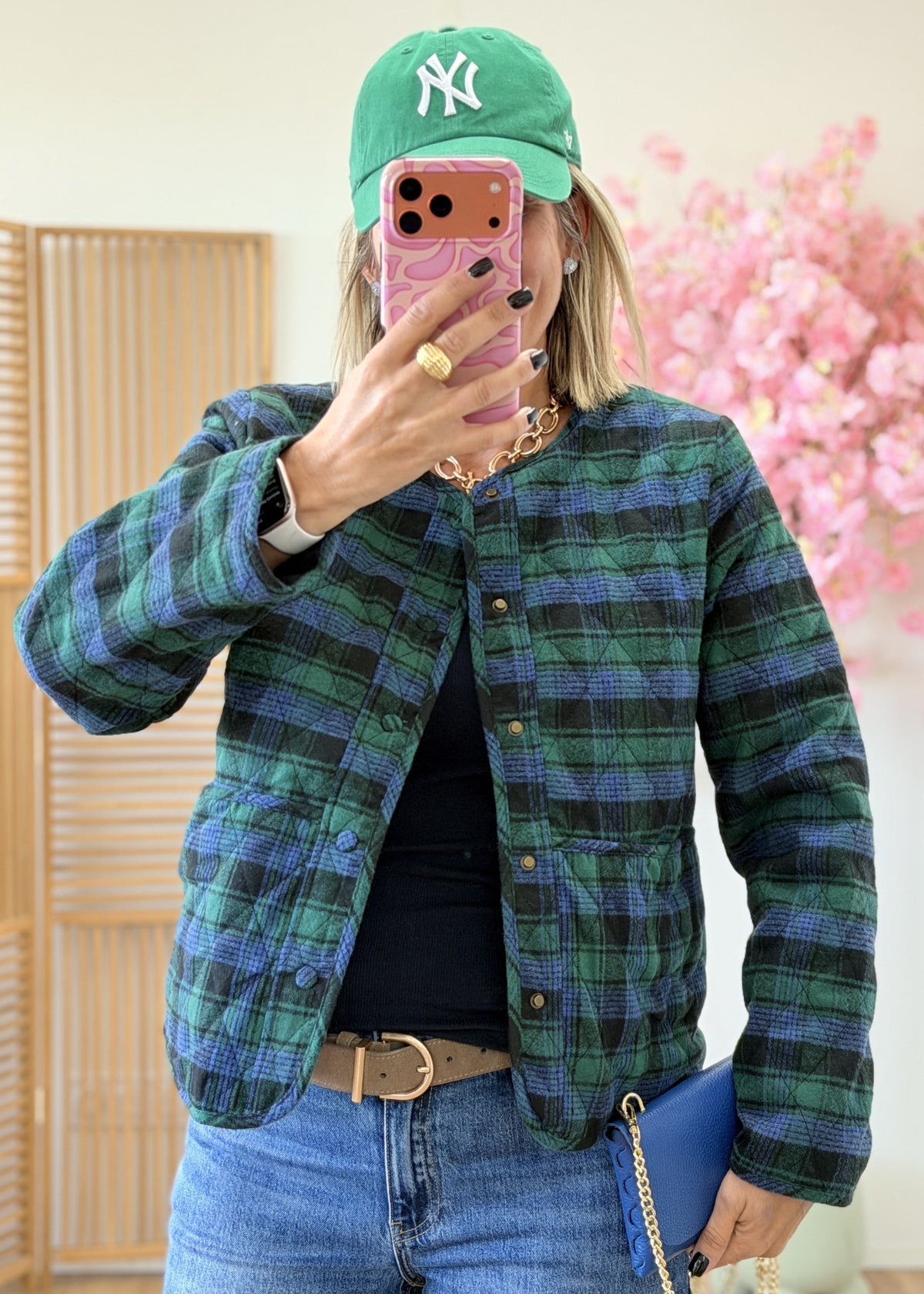 Veste réversible en coton
