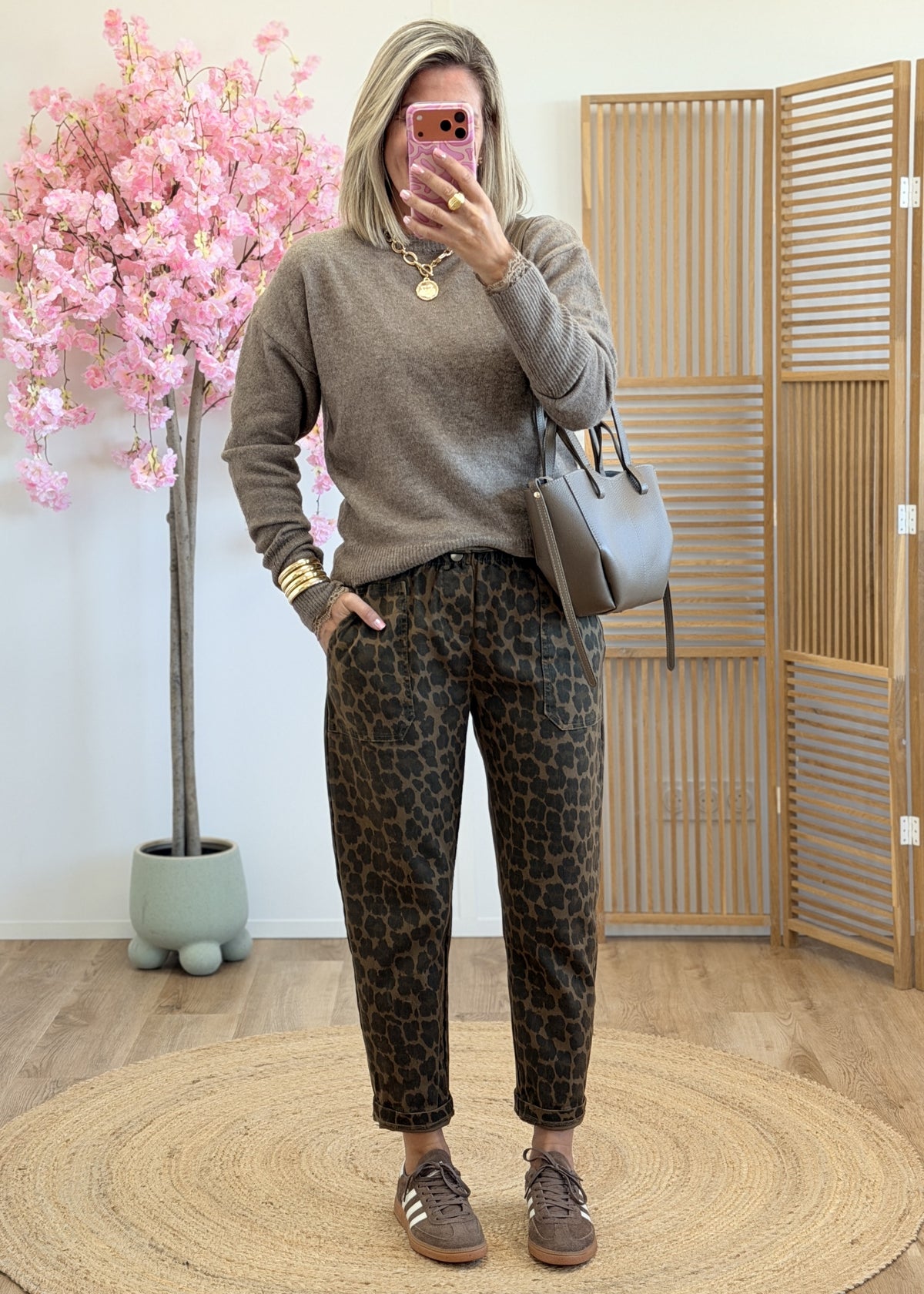 Jean taille haute élastique – Made in Italy