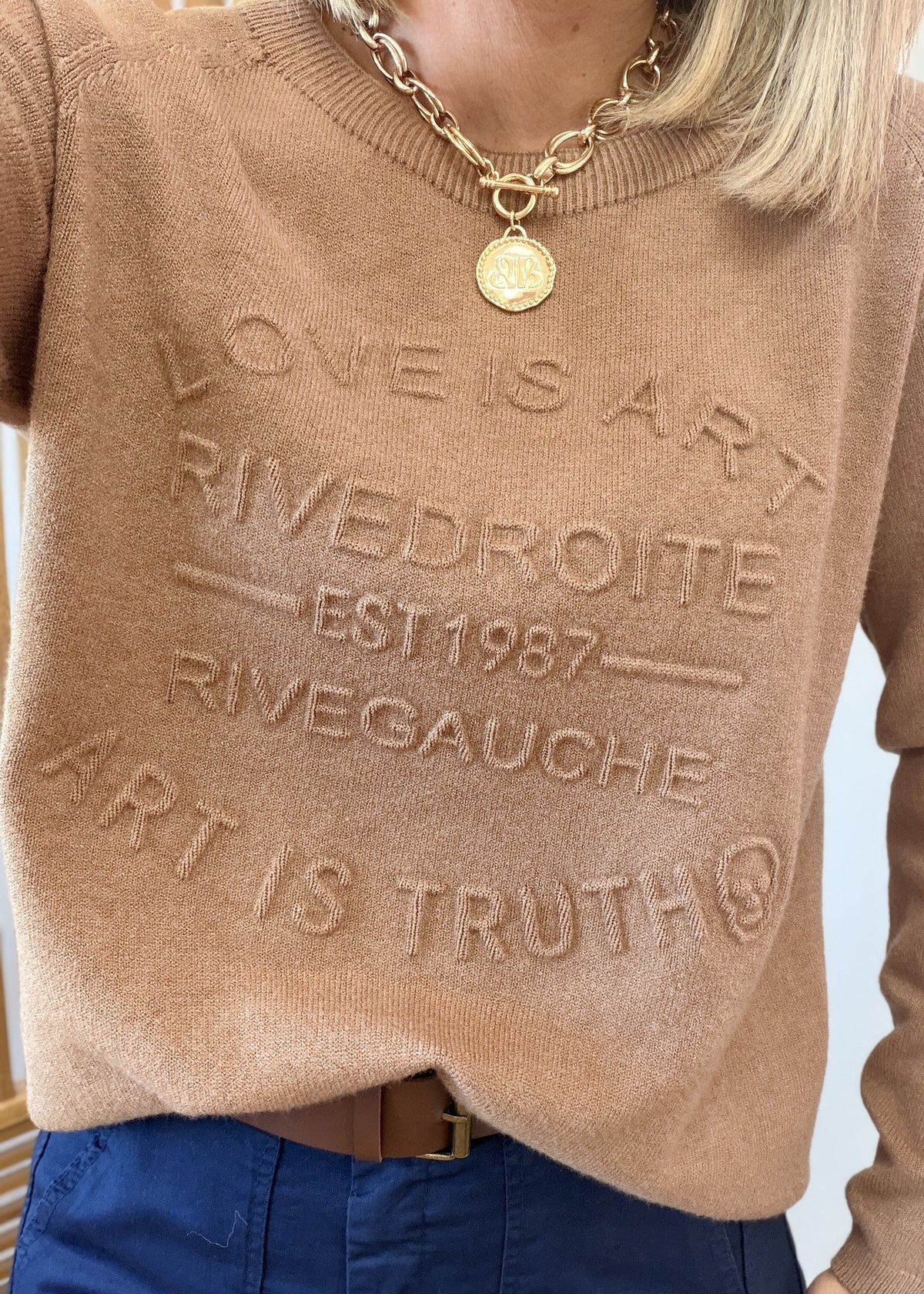 Pull Rive Droite – Made in Italy