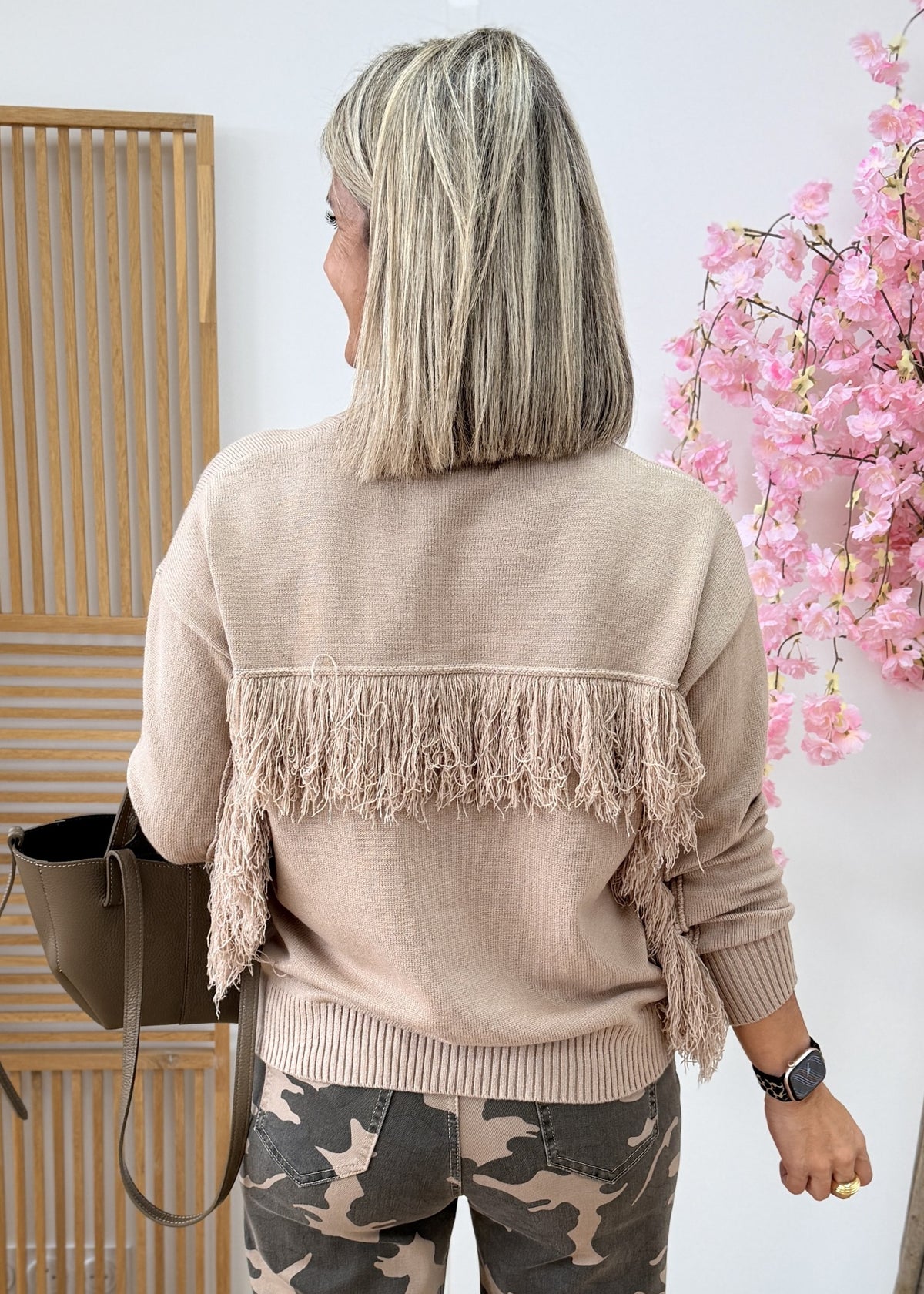 Pull à franges