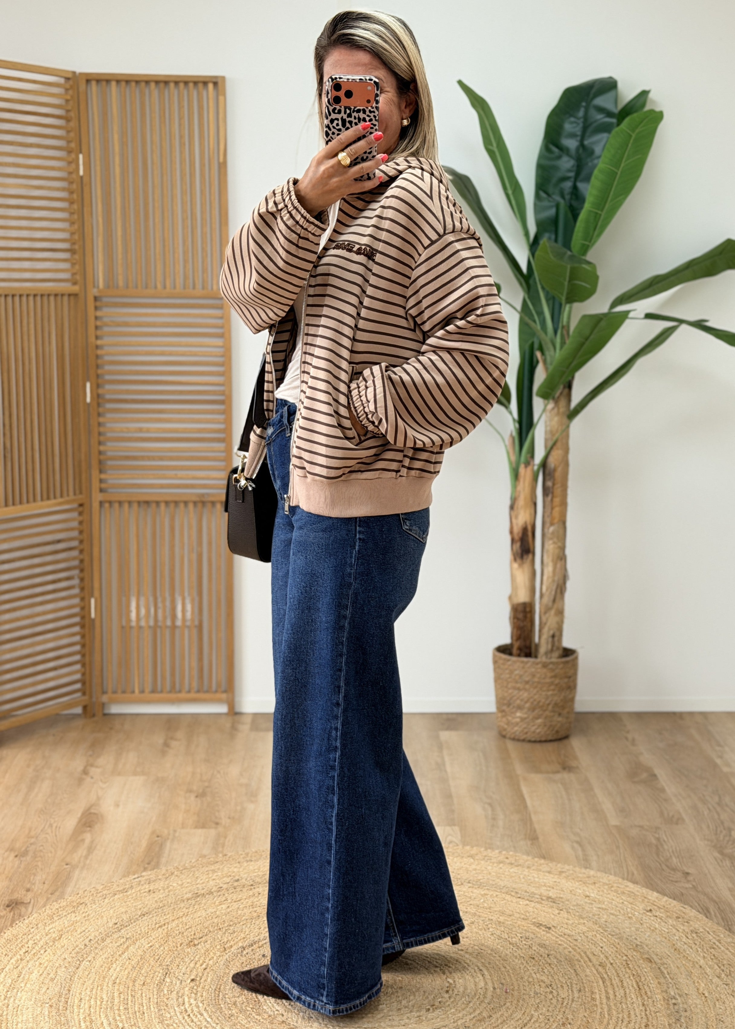 Gilet Oversize Zippé
