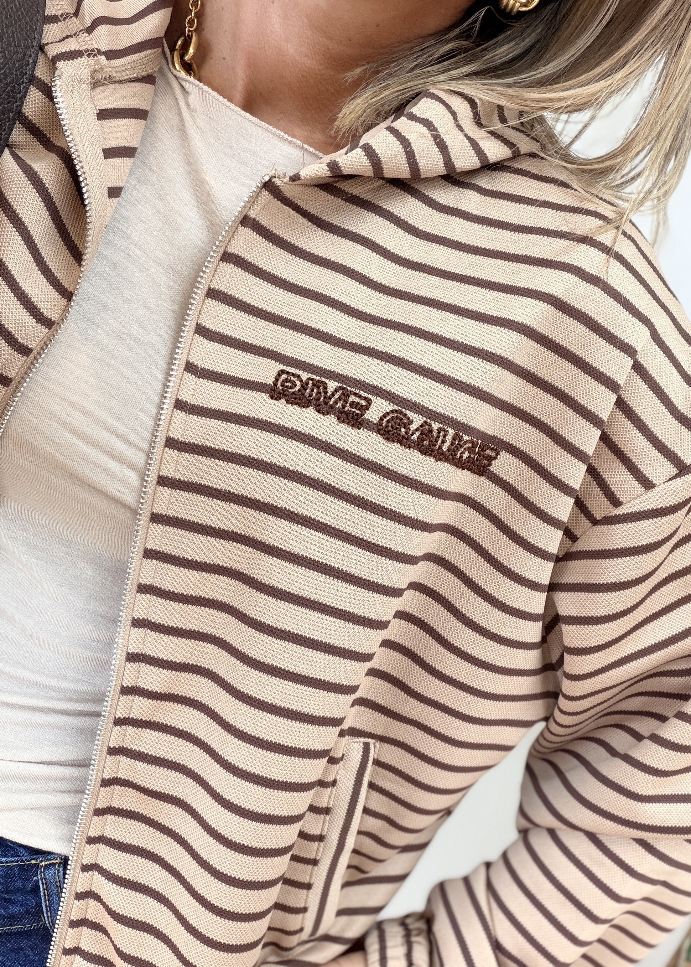 Gilet Oversize Zippé