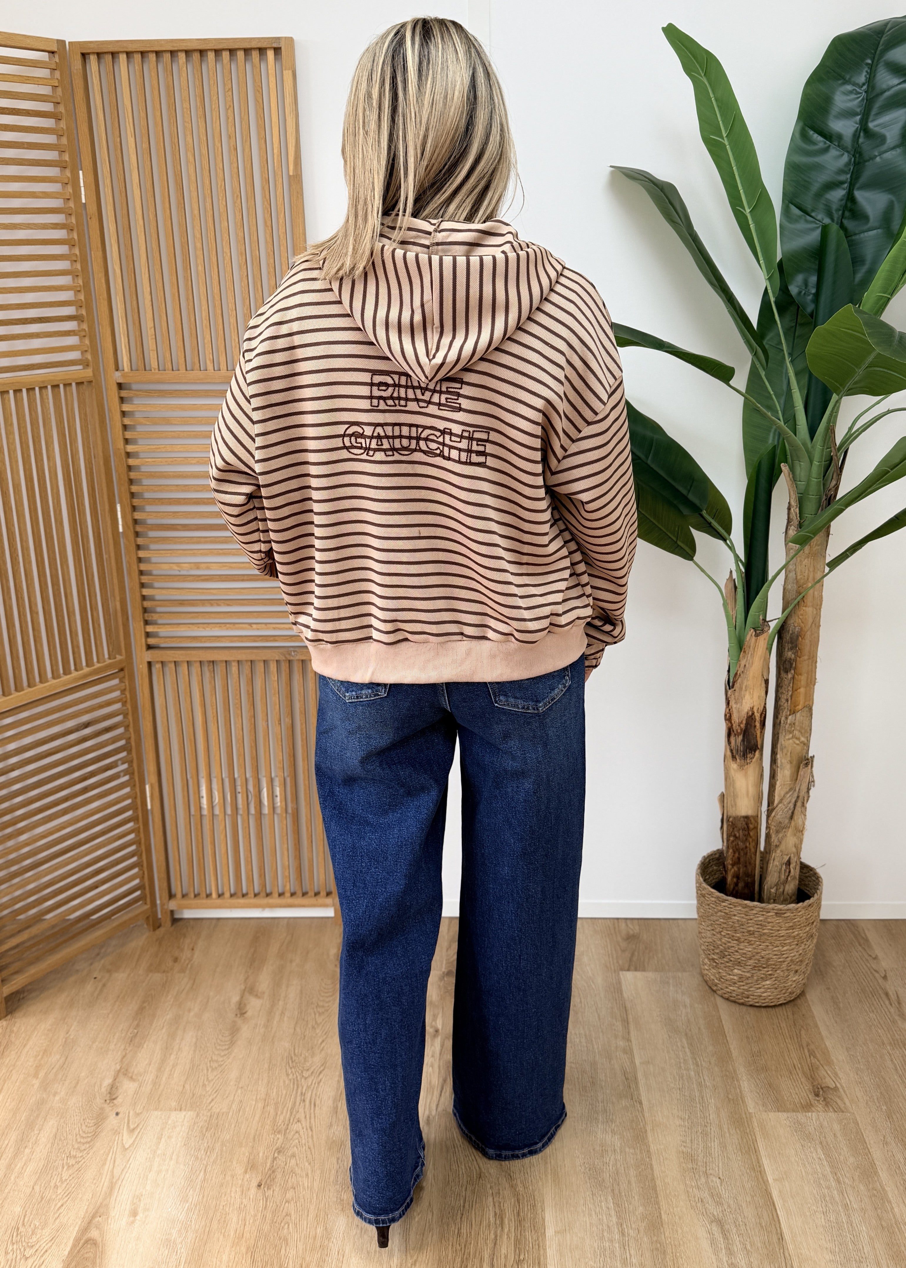 Gilet Oversize Zippé
