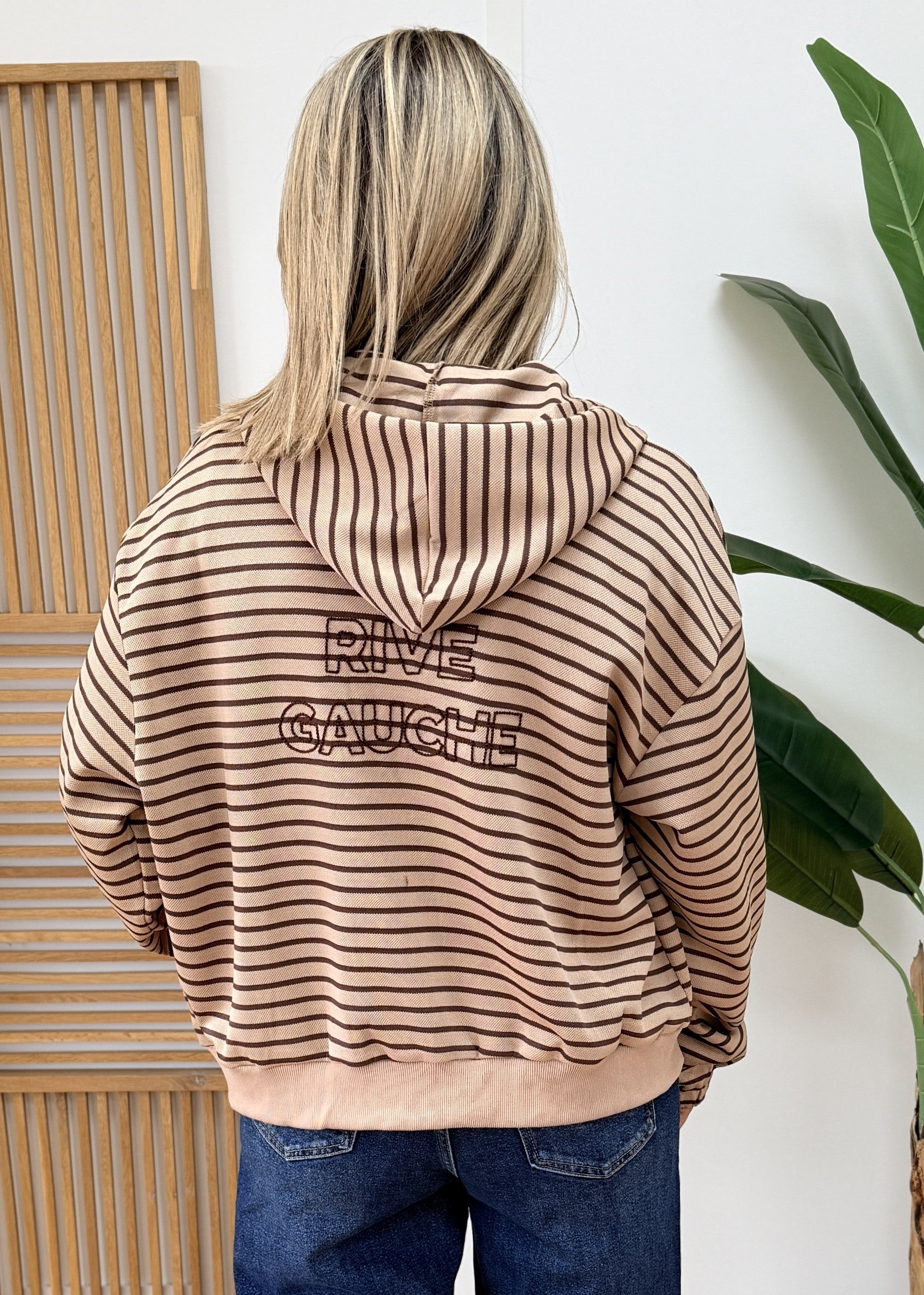Gilet Oversize Zippé