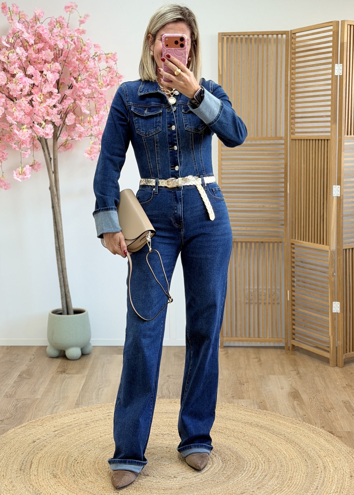 Combinaison en jean