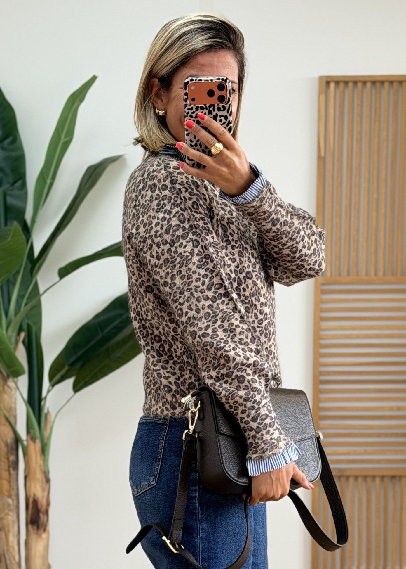 Gilet Doux détail chemise