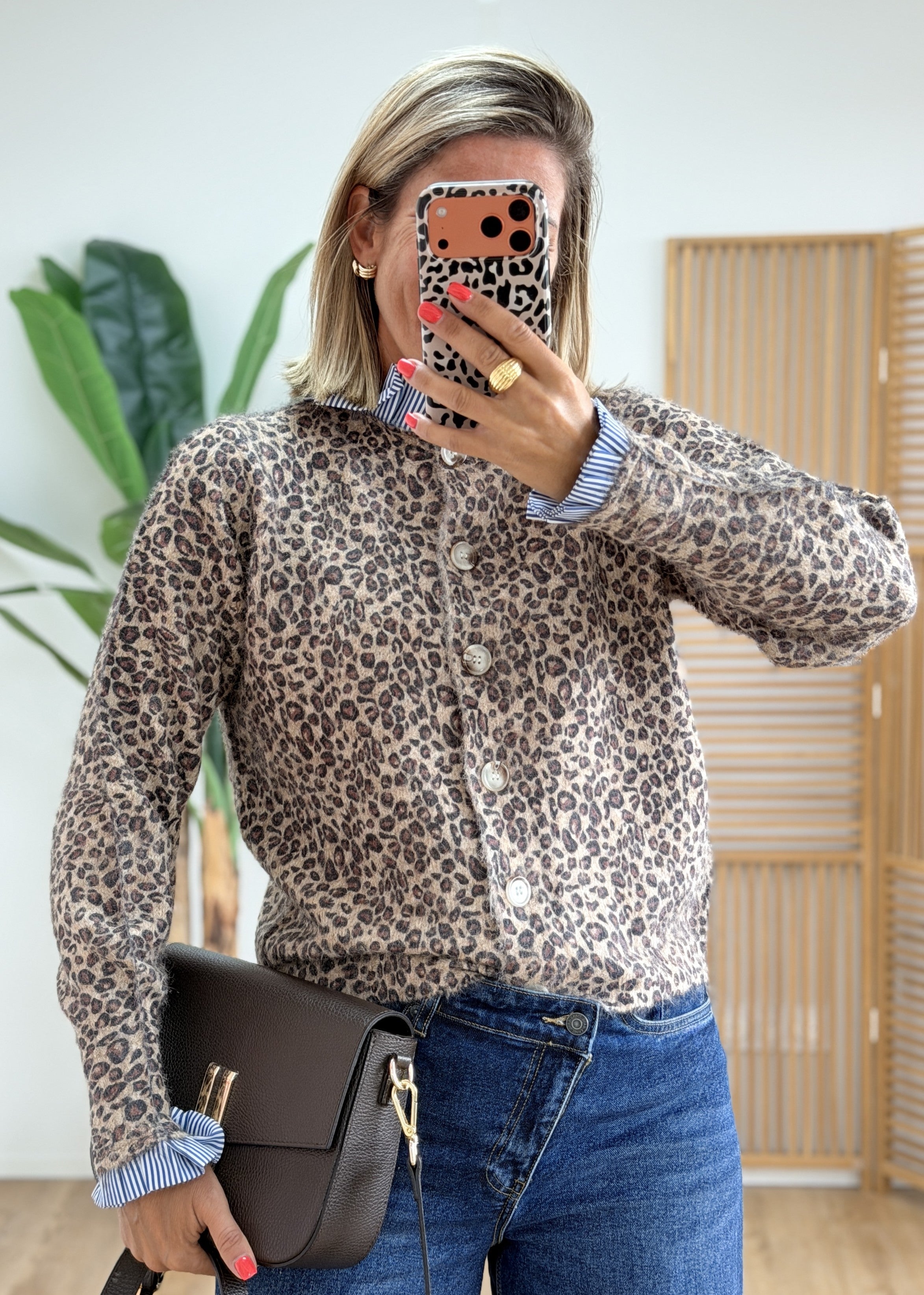 Gilet Doux détail chemise