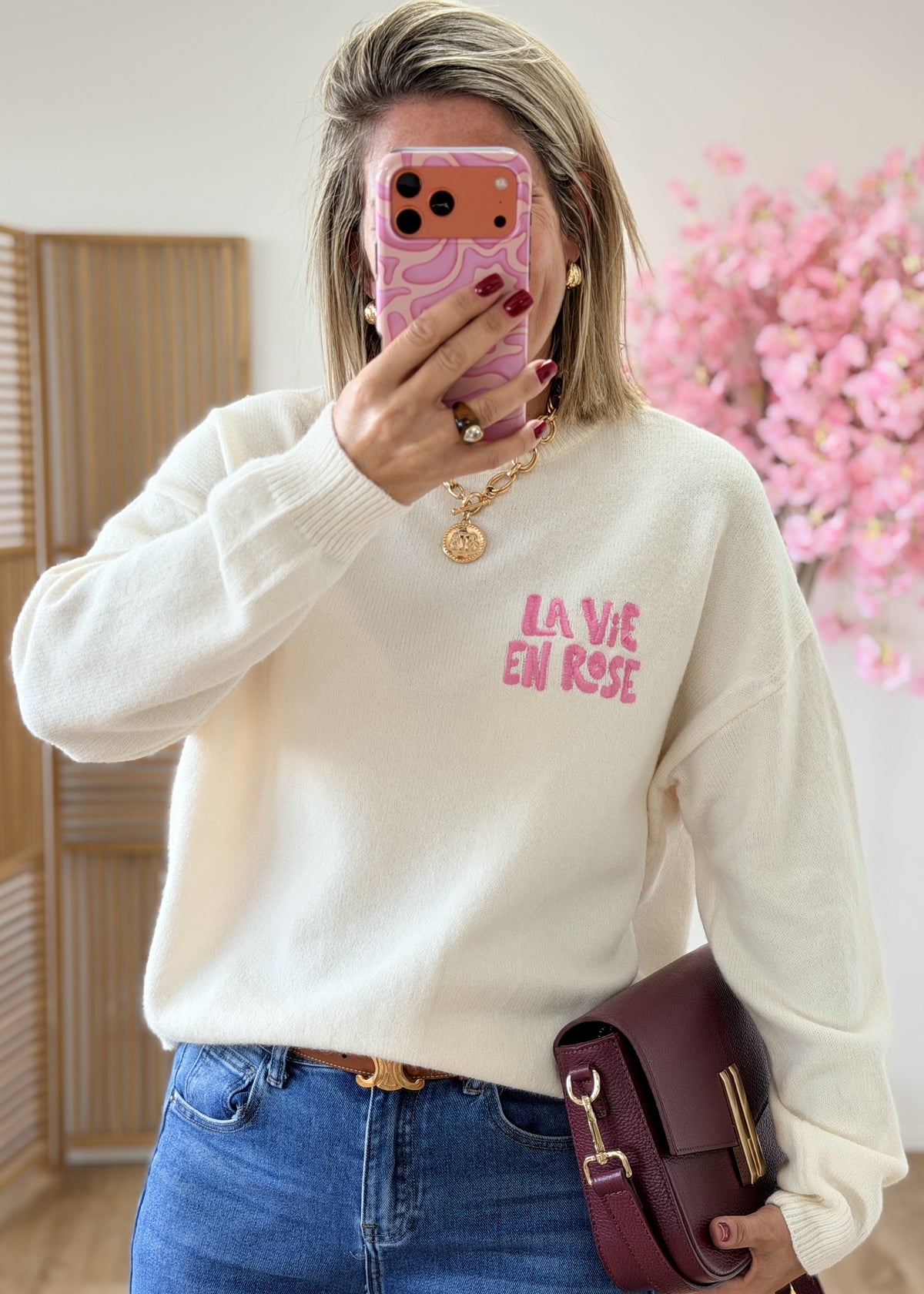 Pull La vie en rose