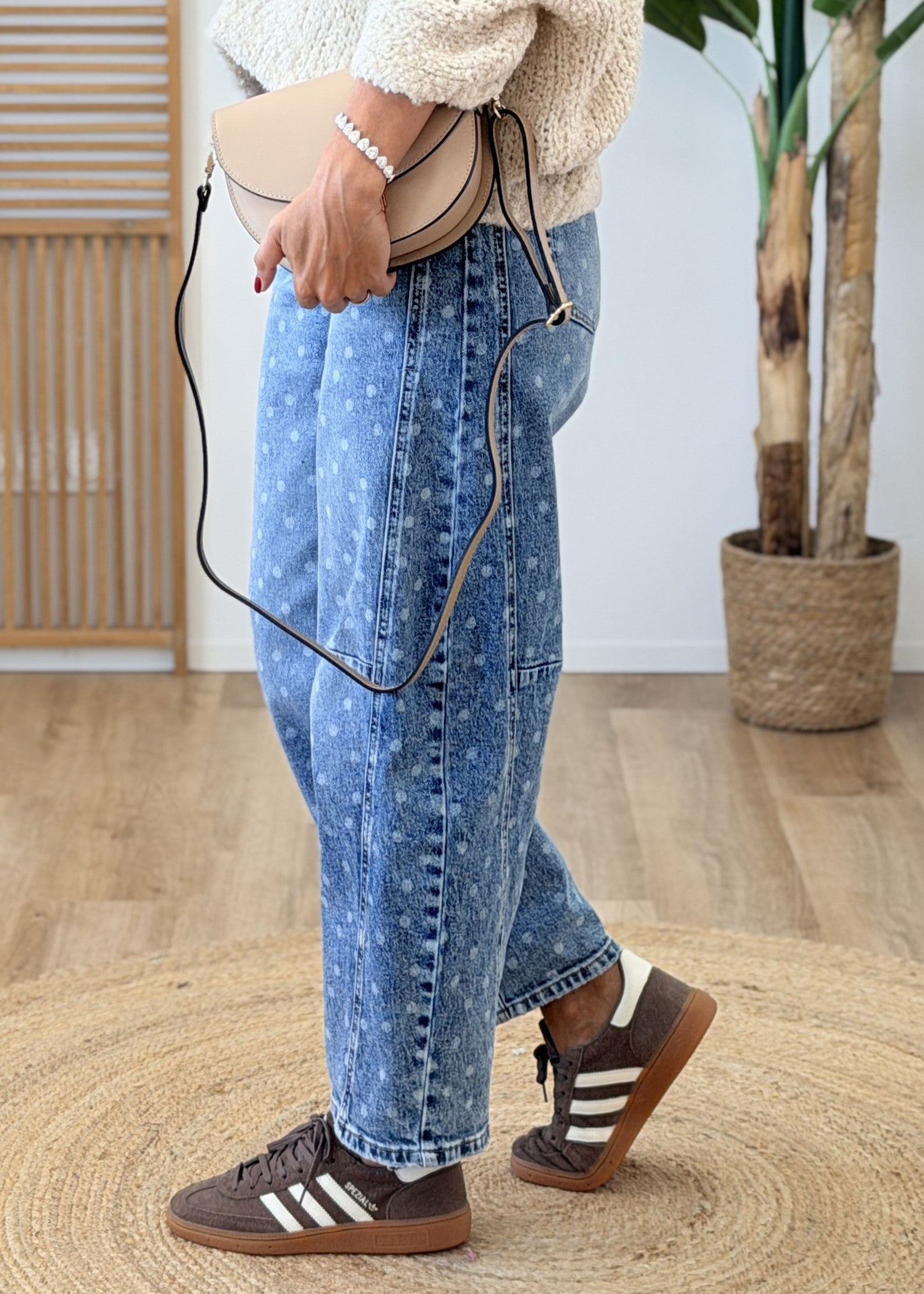 Jean Ballon Taille Haute