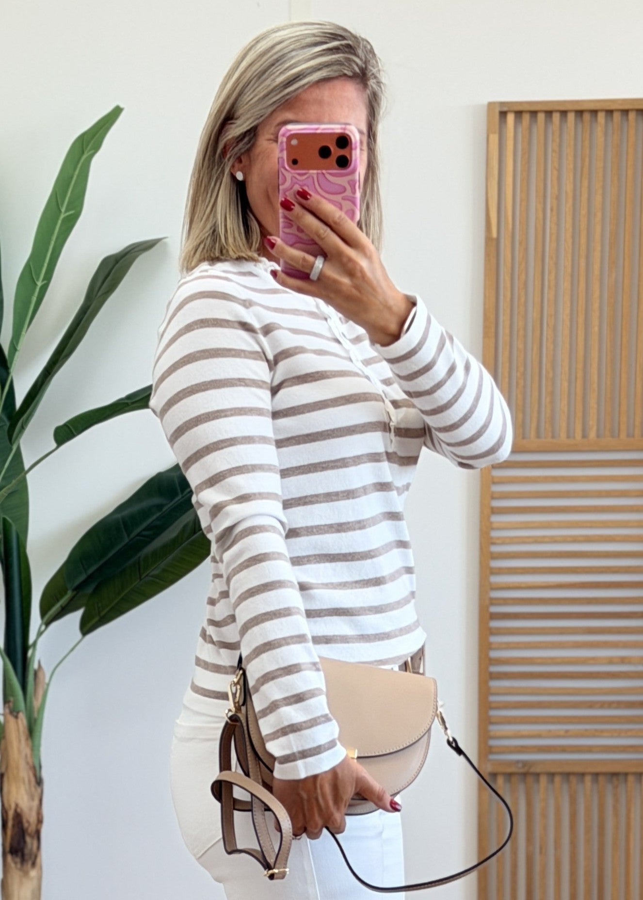 Pull Marinière Broderie Anglaise