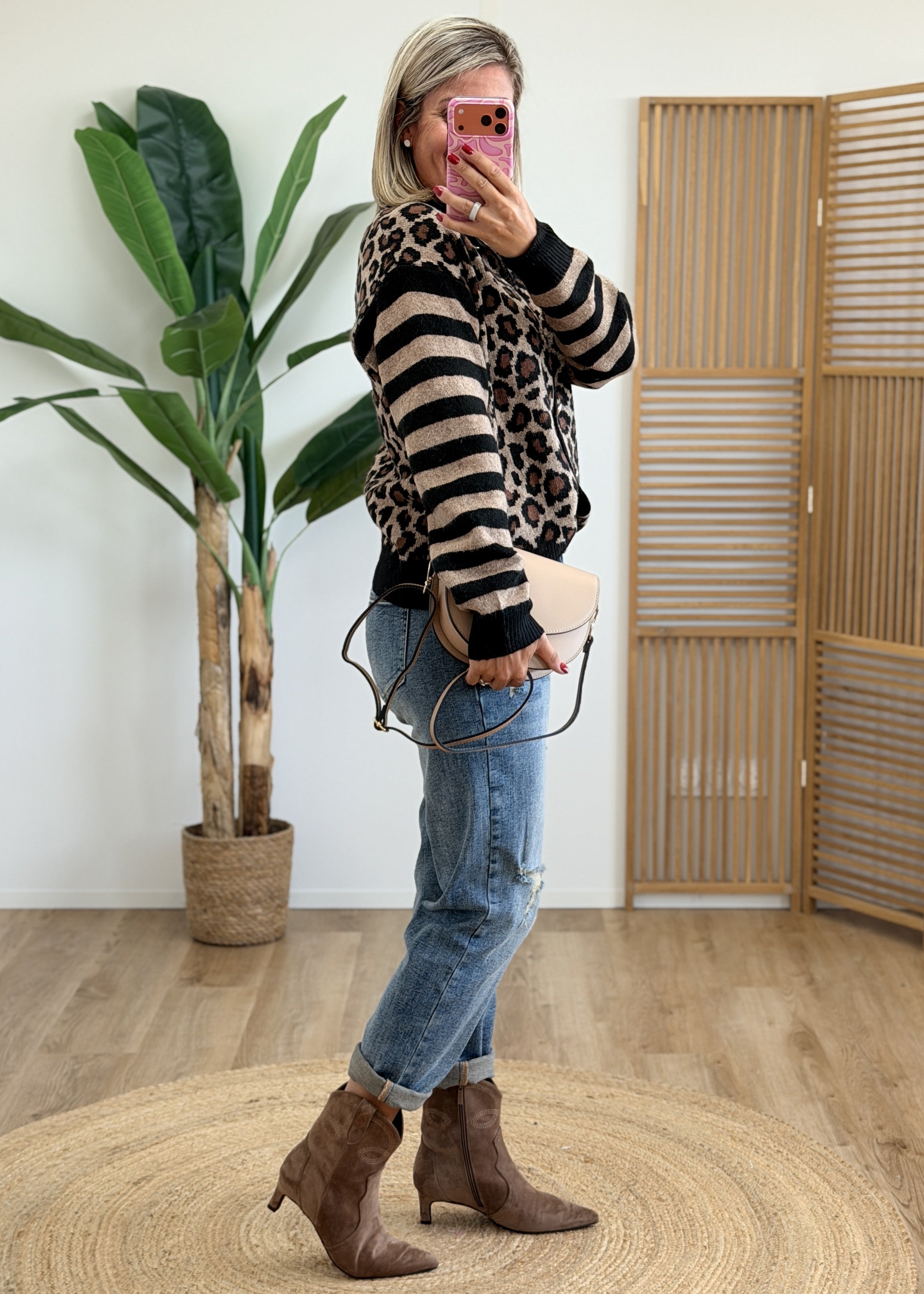 Gilet Boutons Dorés