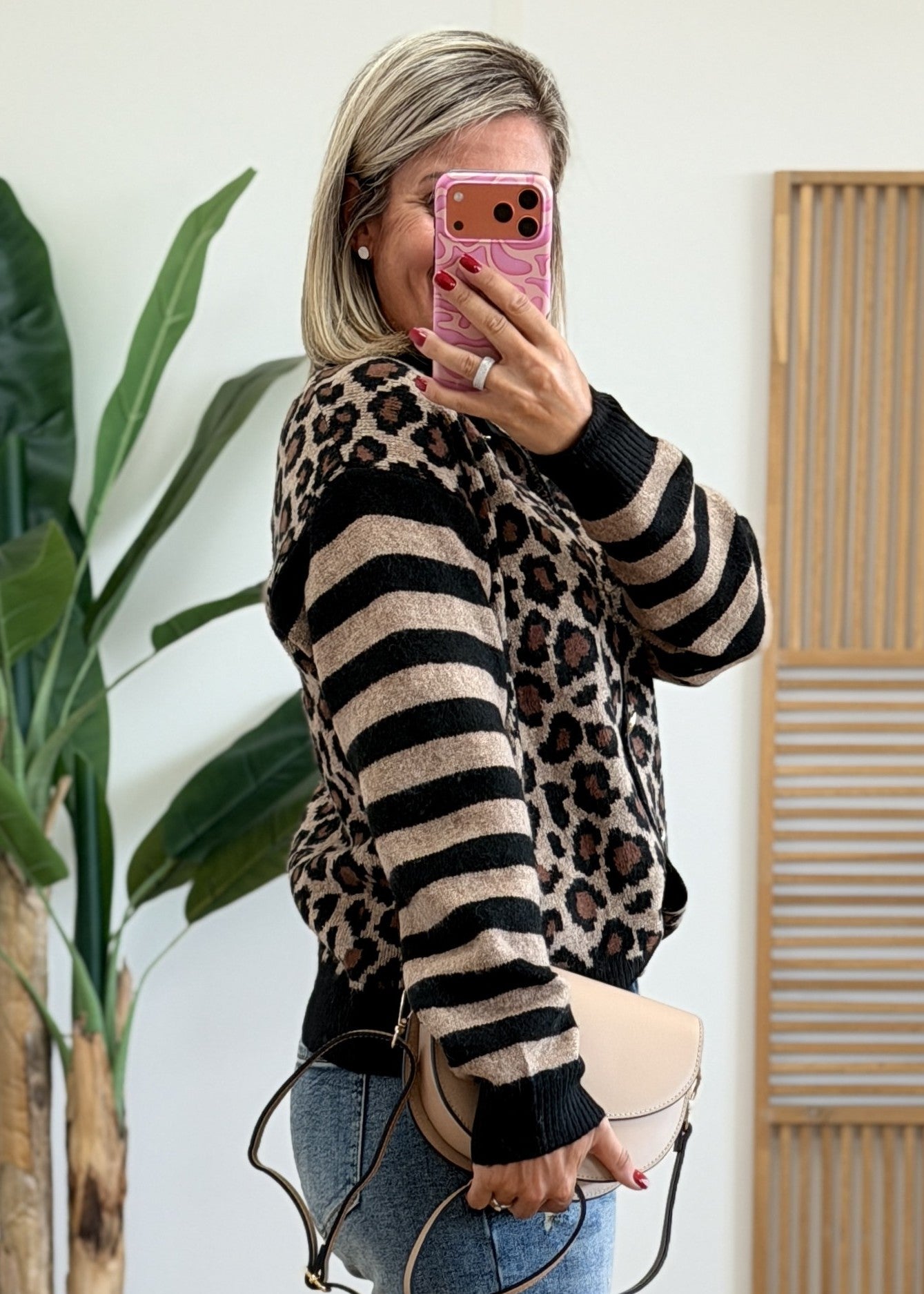 Gilet Boutons Dorés