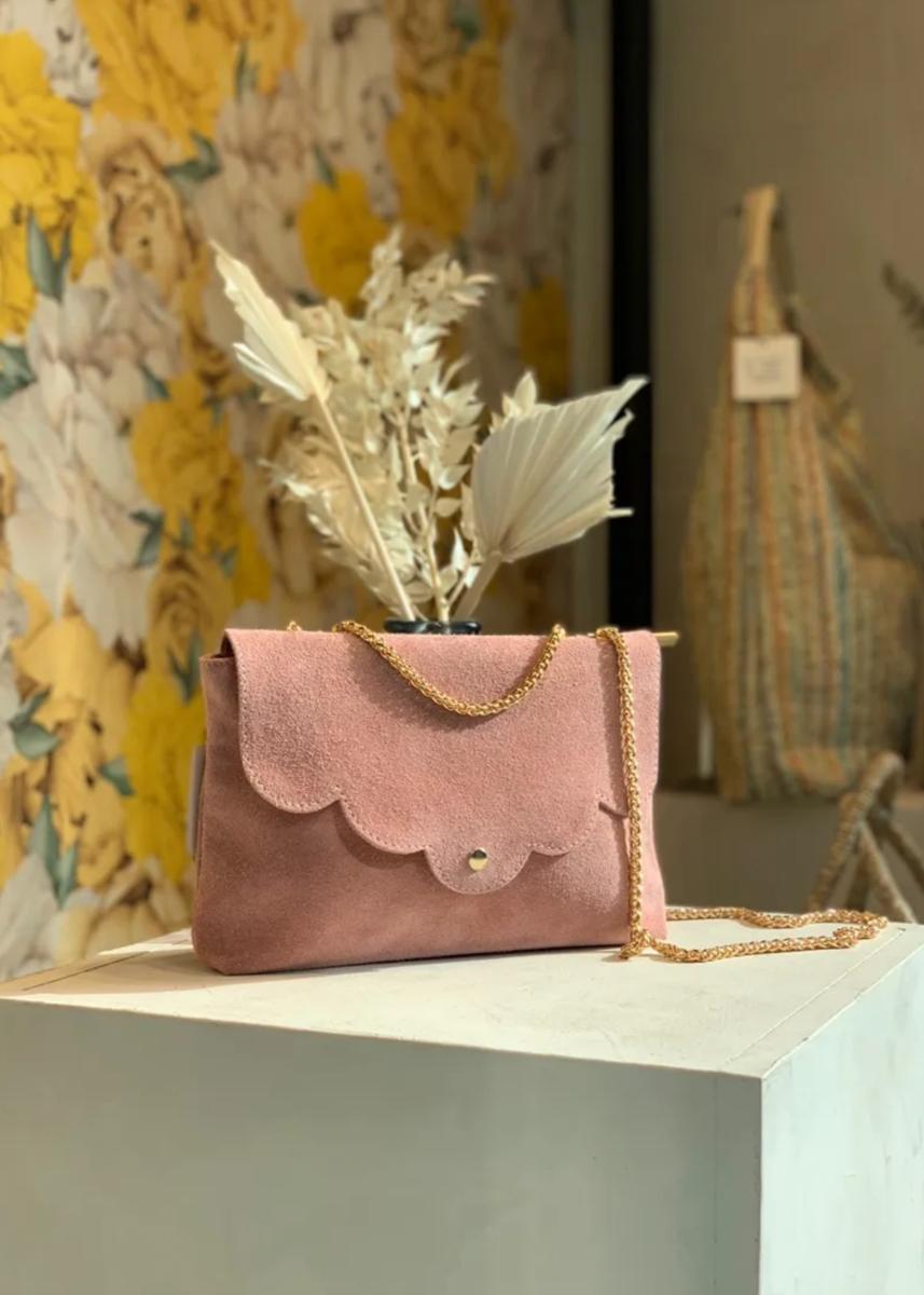 Sac à mains Dora rose
