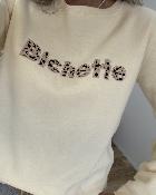 Sweat Bichette écru