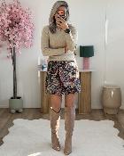 Jupe jacquard (taille petit)