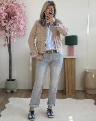 Gilet Heloise beige