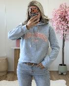 Sweat les copines d abord gris