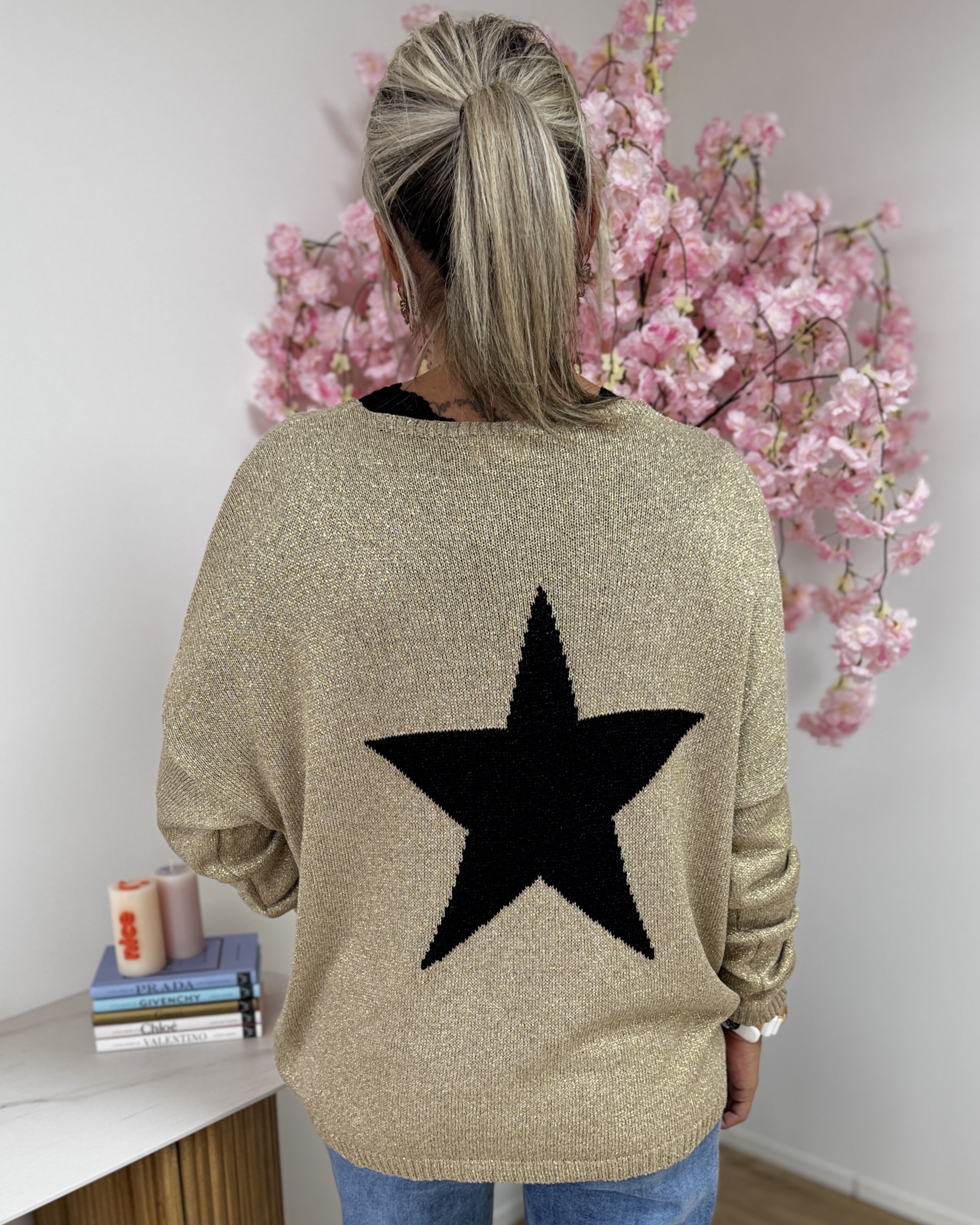 Pull Lurex or noir
