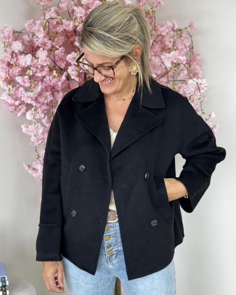 Manteau Douglas noir